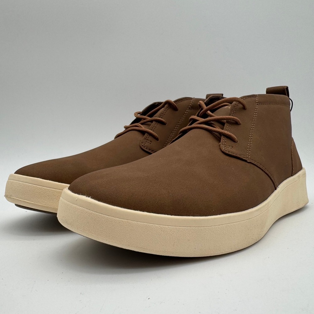 IZOD Palmer‎ Brown Chukka Boots Men's Size 10 Memory Foam Casual Shoes